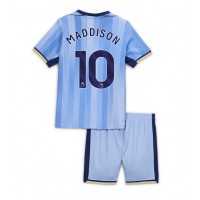 Tottenham Hotspur James Maddison #10 Fußballbekleidung Auswärtstrikot Kinder 2024-25 Kurzarm (+ kurze hosen)